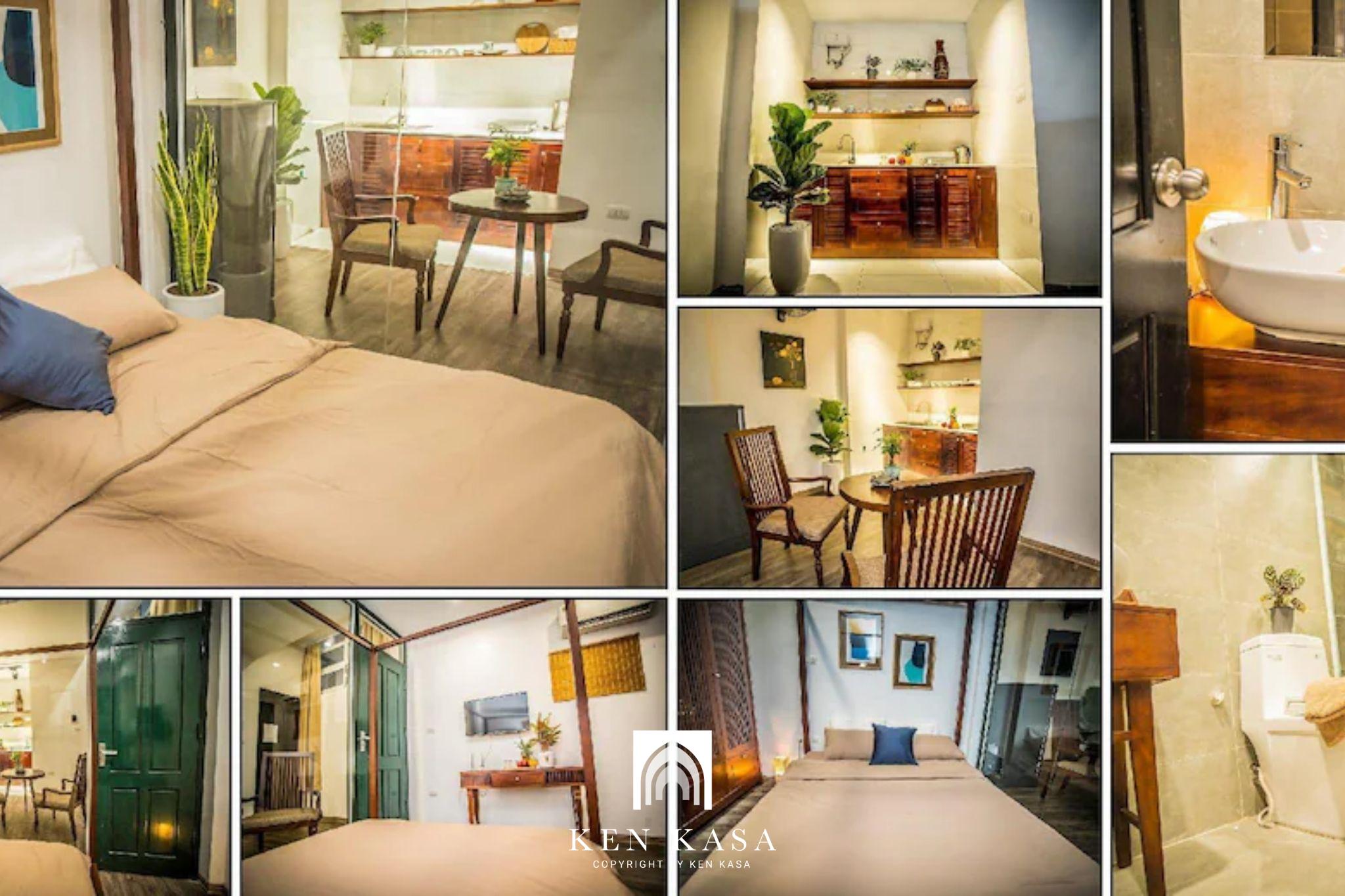mẫu phòng homestay giá rẻ annie little